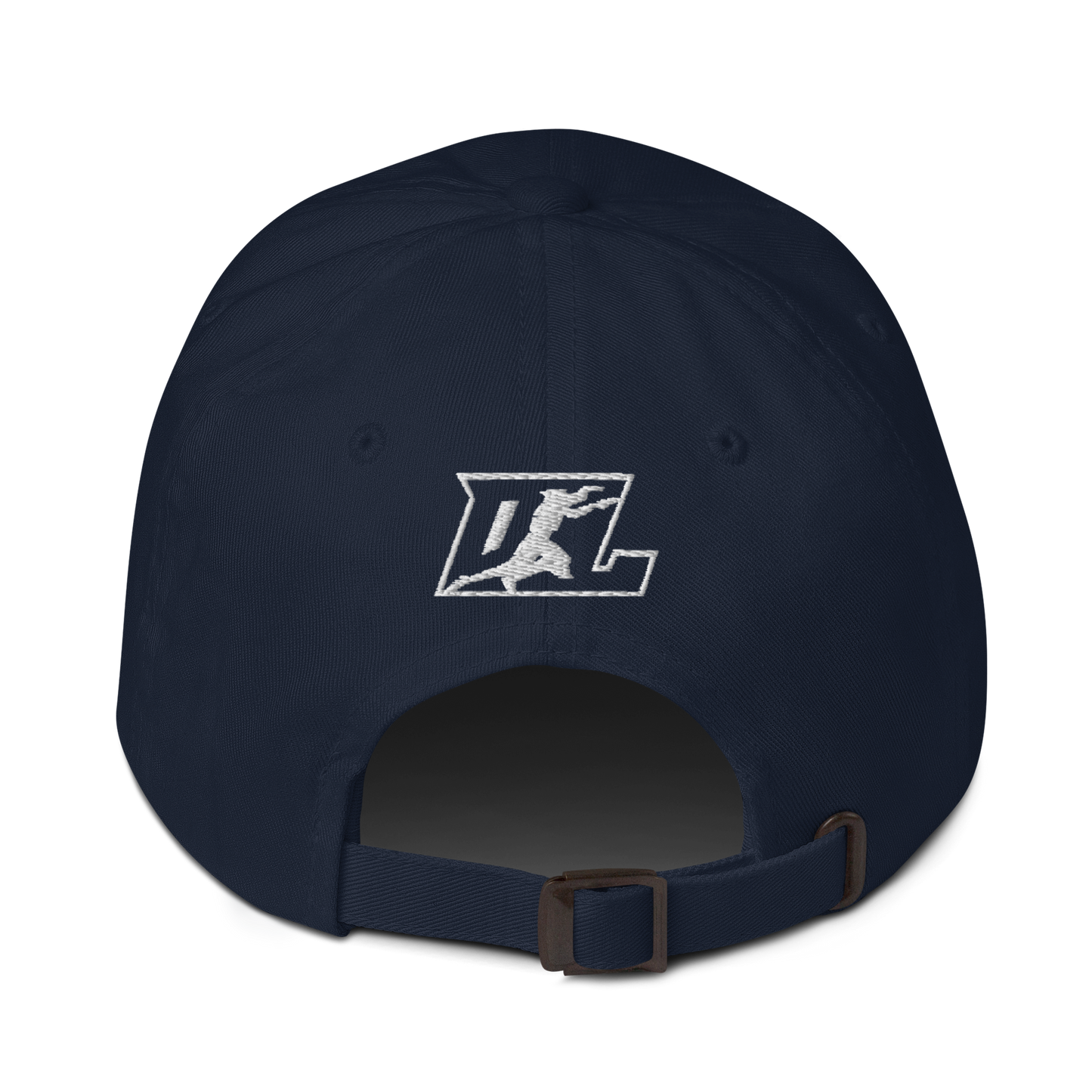 Cap White Outline DL Logo (Front+Back)