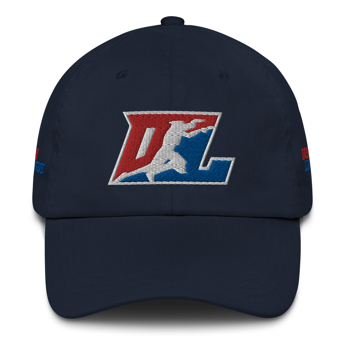 Cap Color with White Outline DL Logo (Front+Back+Sides)