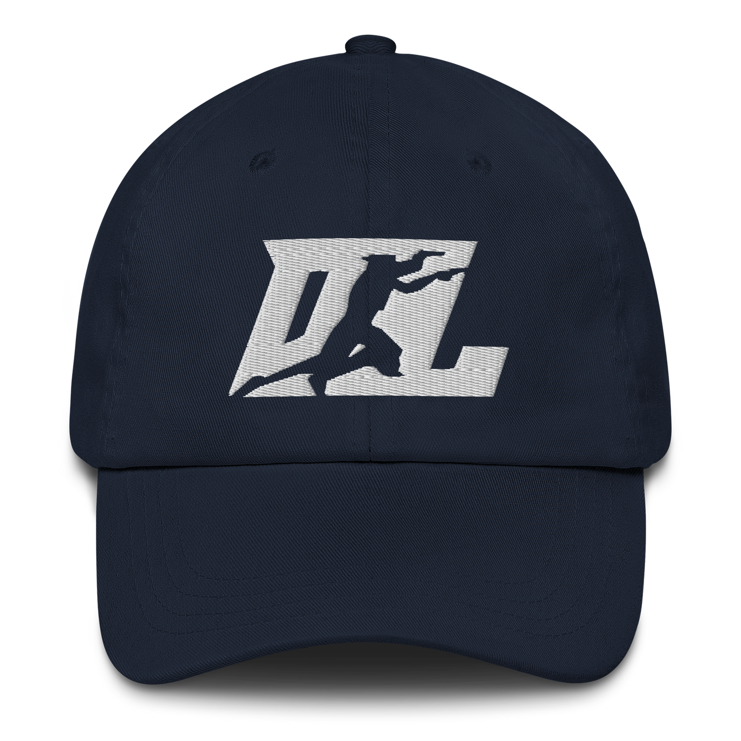 Cap White DL Logo