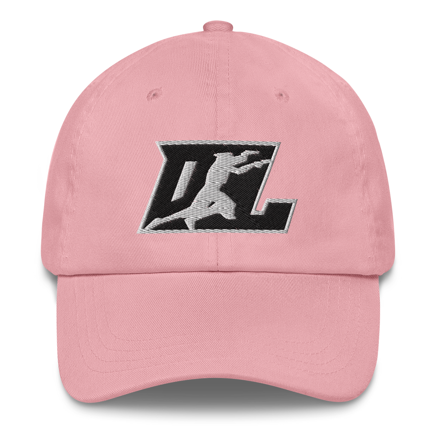 Cap Black with White Outline DL Logo