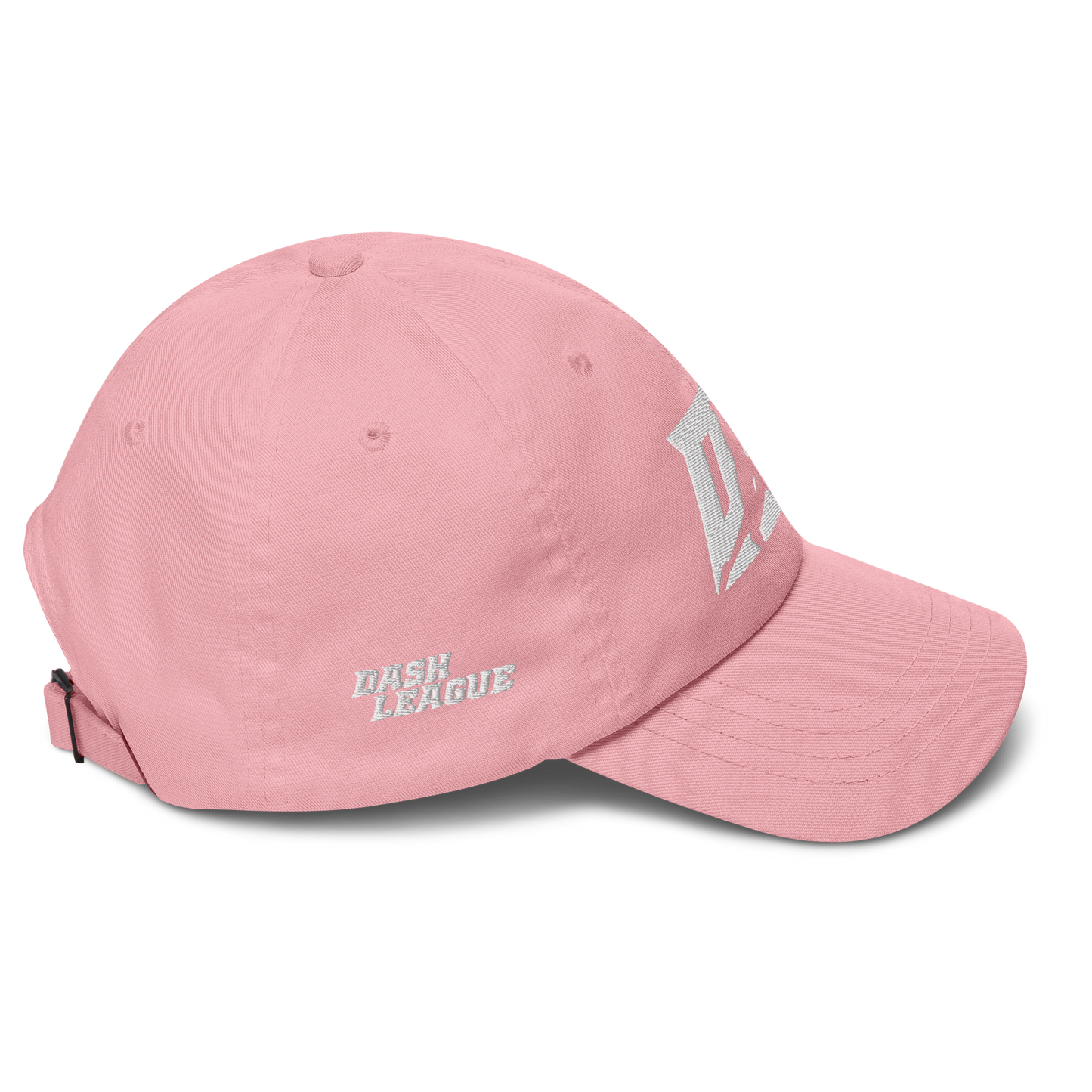 Cap White DL Logo (Front+Back+Sides)