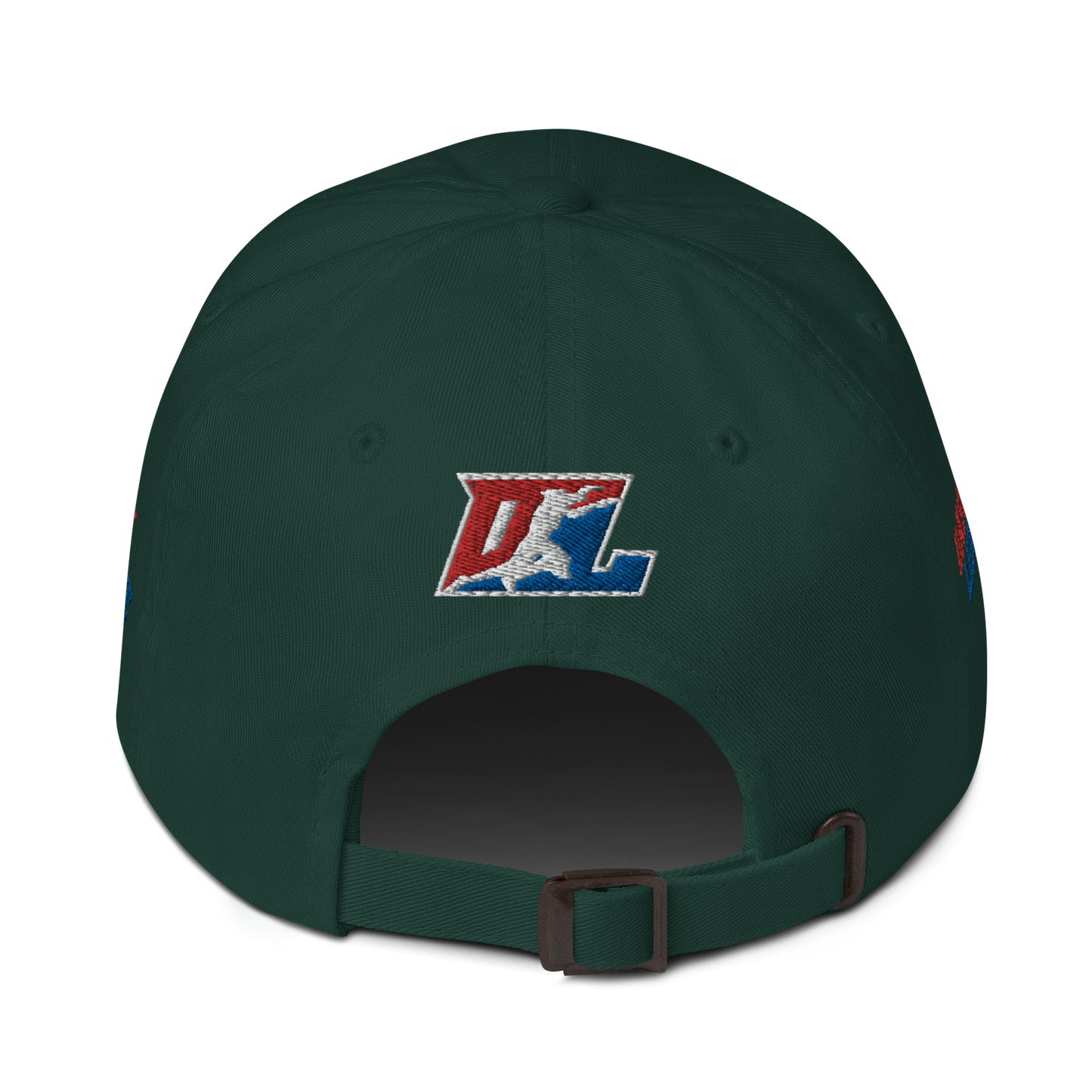 Cap Color with White Outline DL Logo (Front+Back+Sides)