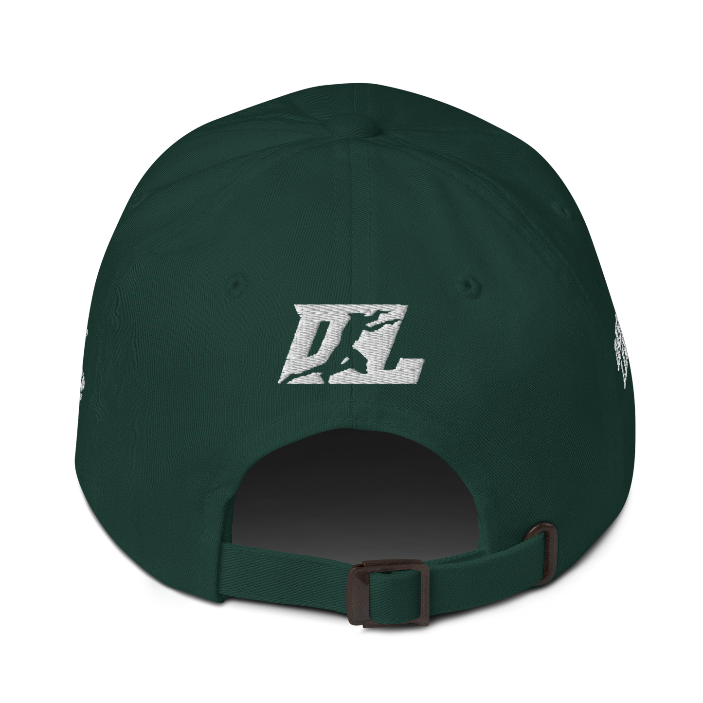 Cap White DL Logo (Front+Back+Sides)