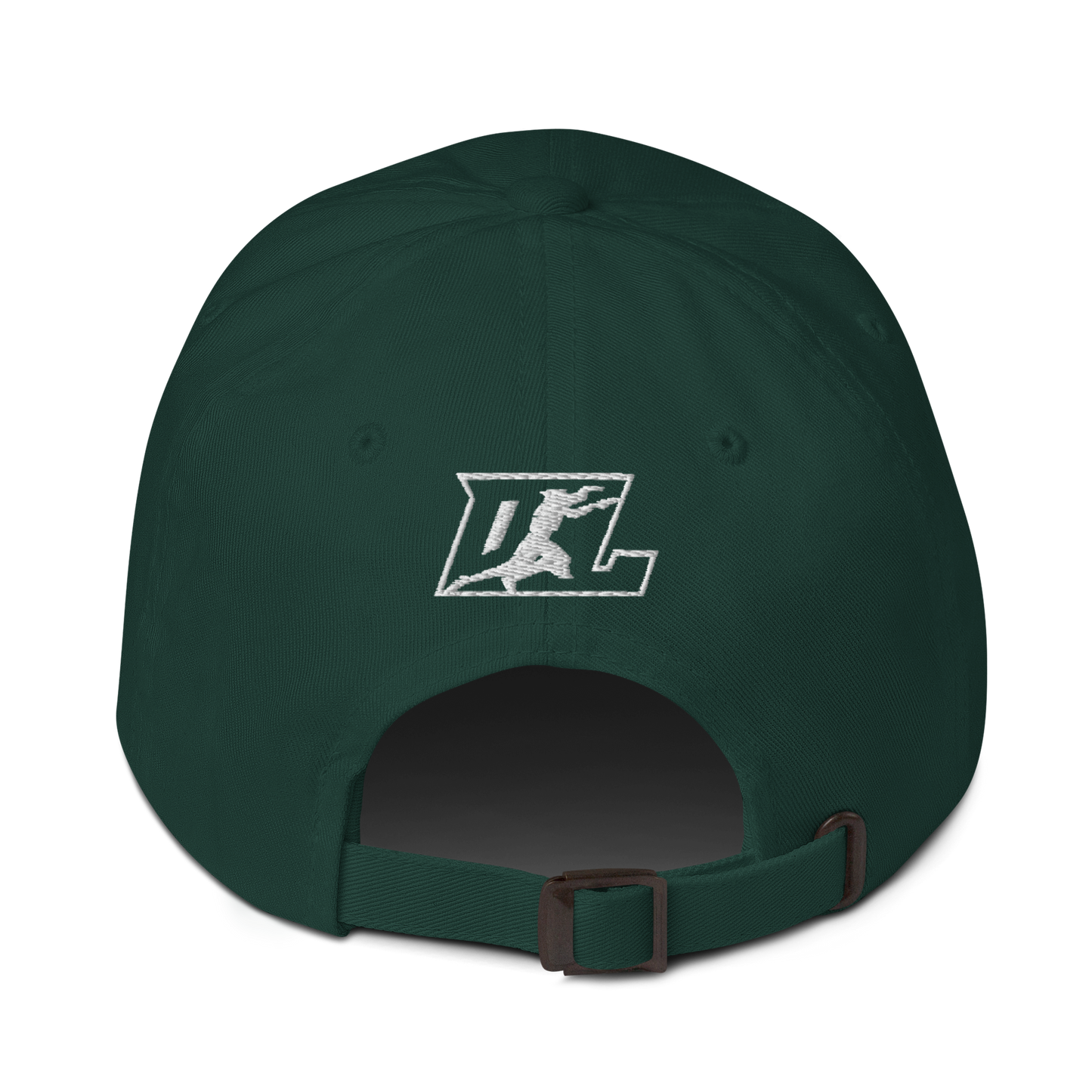 Cap White Outline DL Logo (Front+Back)