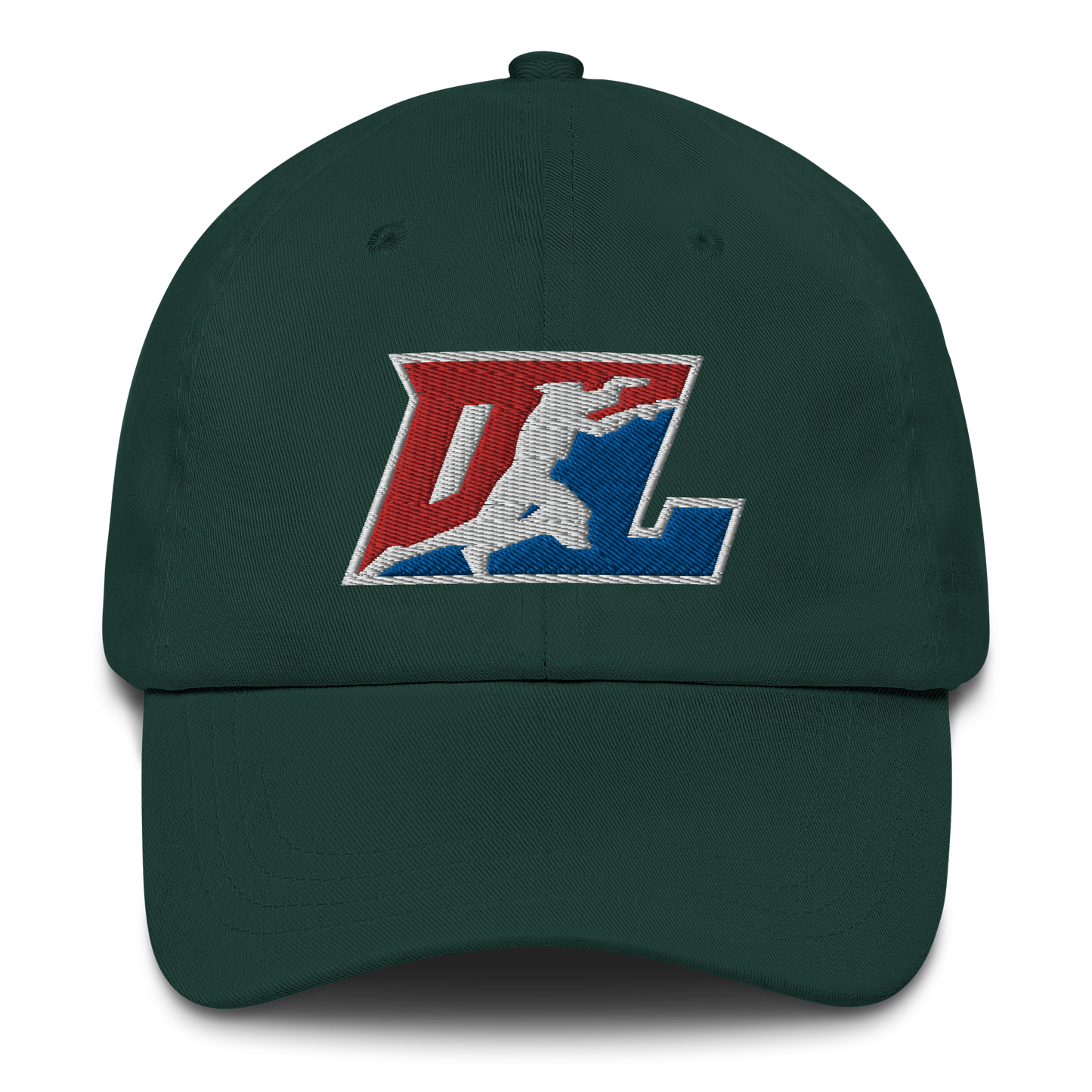 Cap Color with White Outline DL Logo