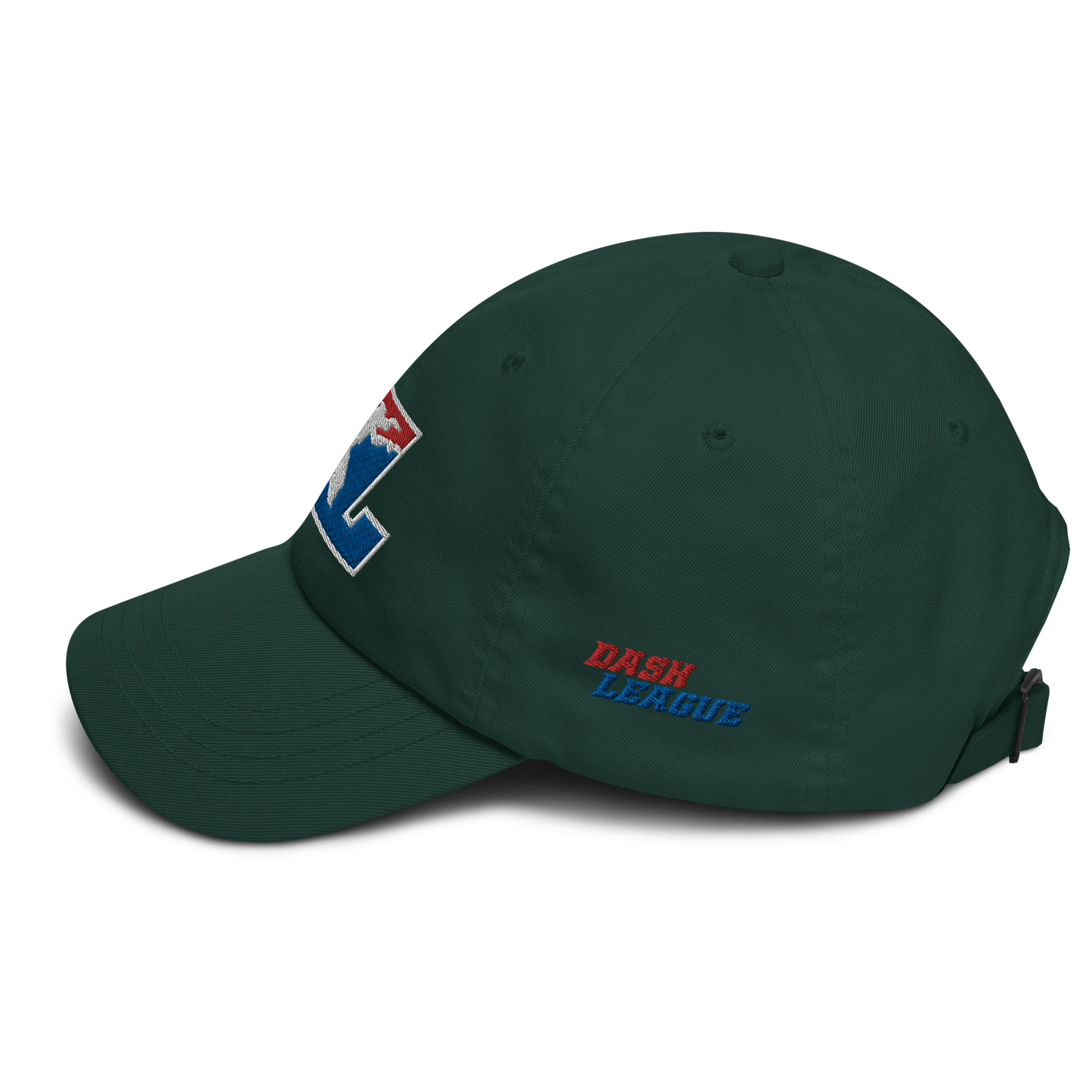 Cap Color with White Outline DL Logo (Front+Back+Sides)