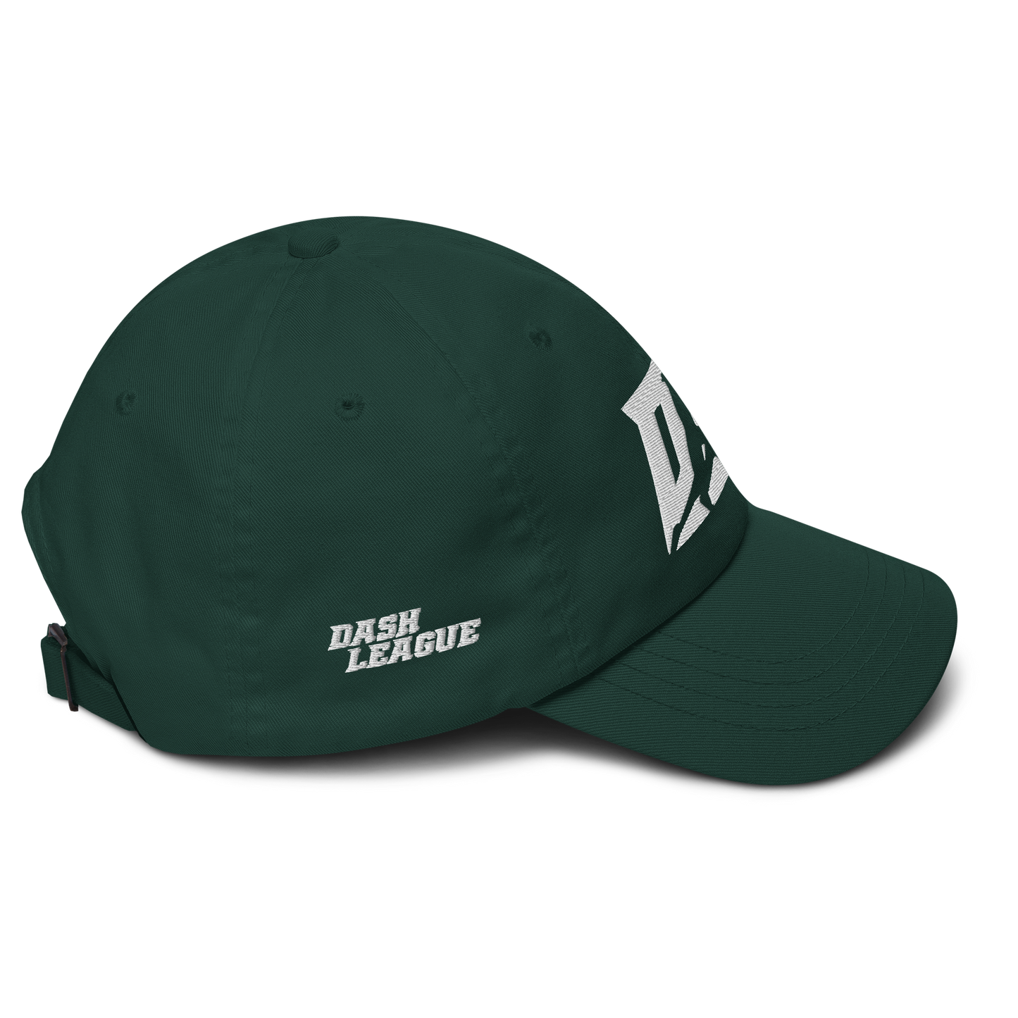 Cap White DL Logo (Front+Back+Sides)