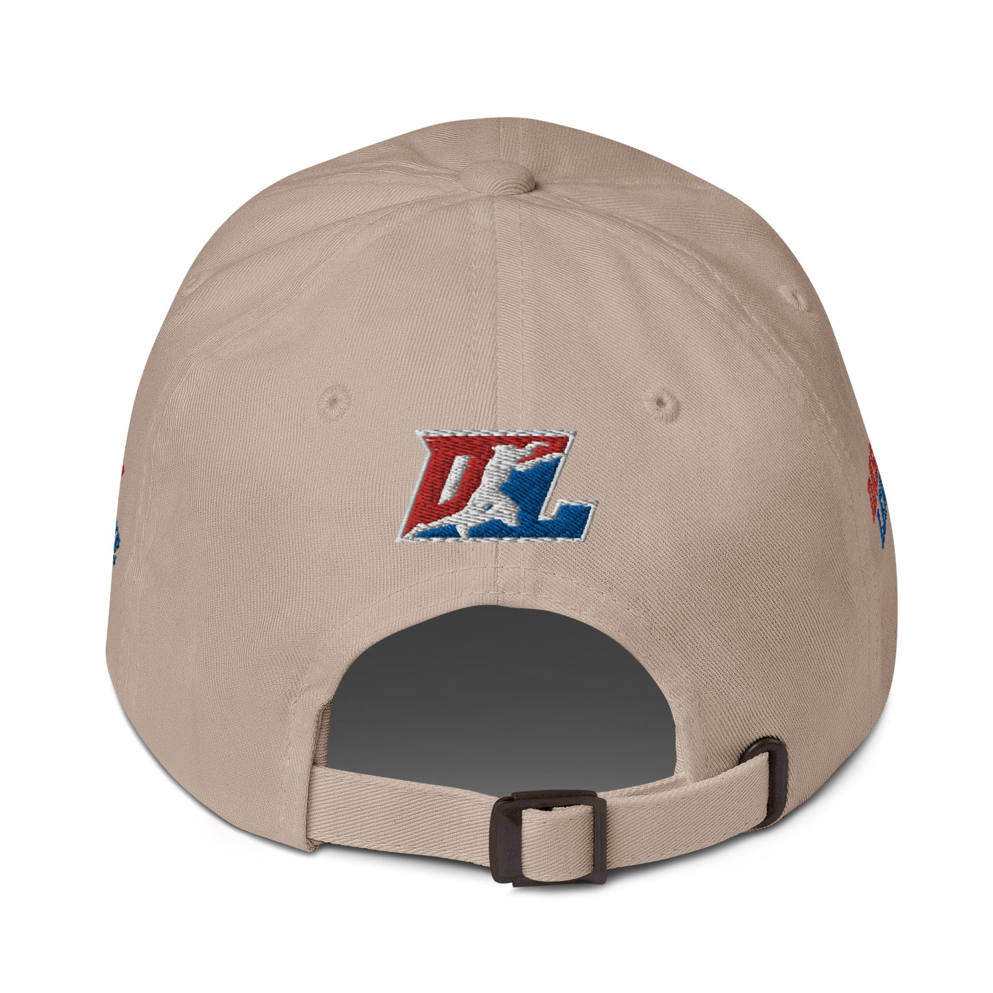 Cap Color with White Outline DL Logo (Front+Back+Sides)