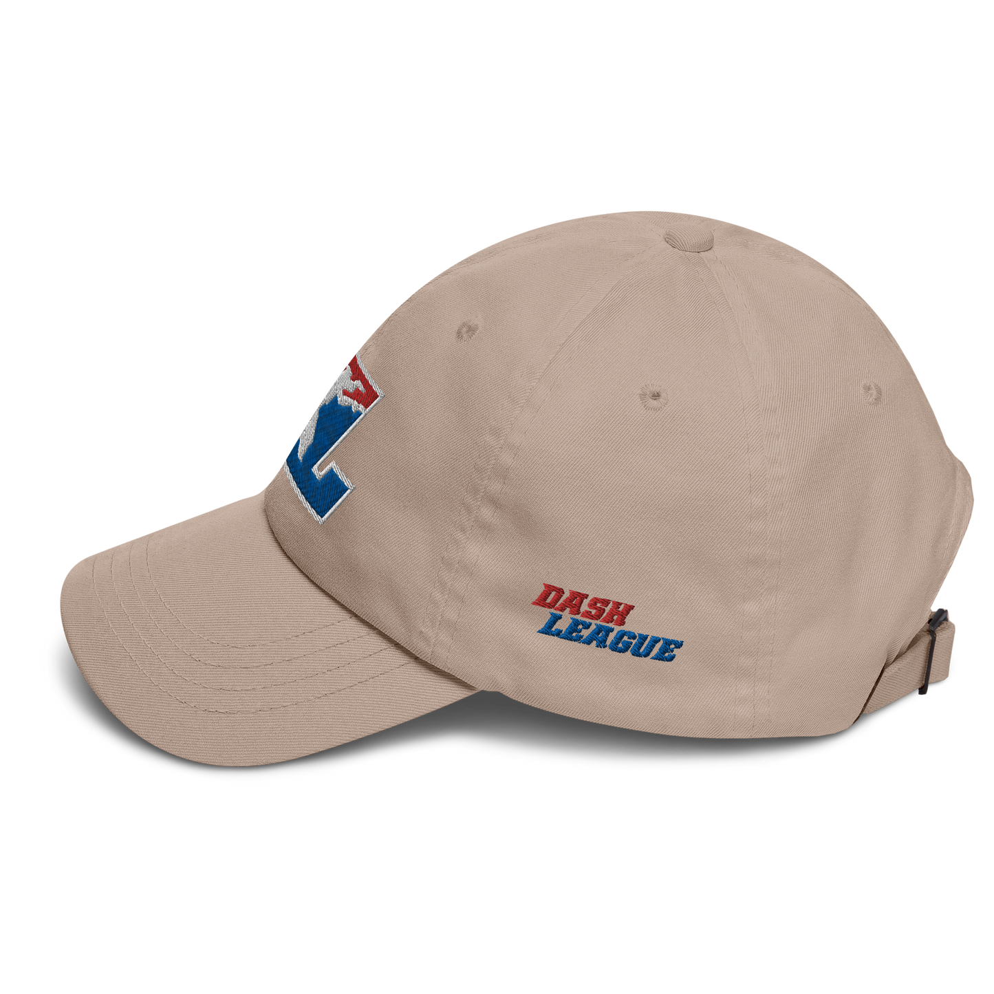 Cap Color with White Outline DL Logo (Front+Back+Sides)