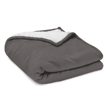 Sherpa Blanket Black DL Logo