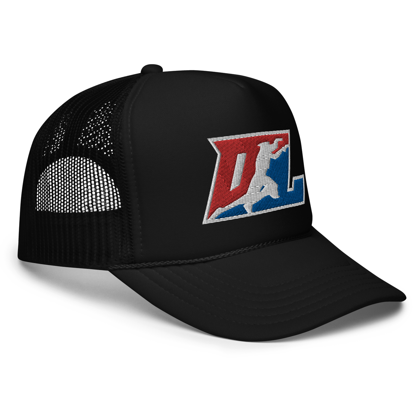 Trucker Cap Color with White Outline DL Logo