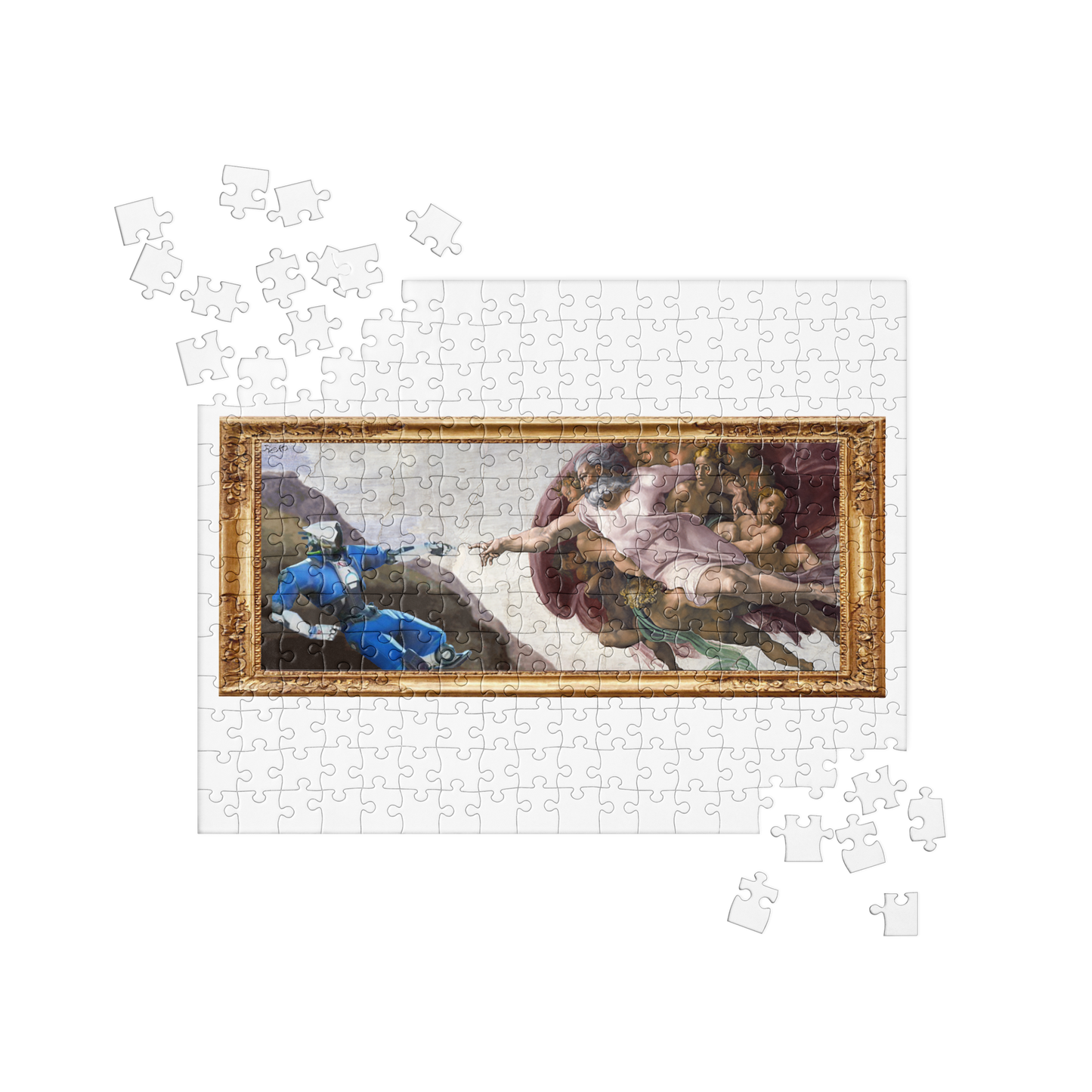 Puzzle (252 pieces) The Creation of Bot Adam (by Reko)