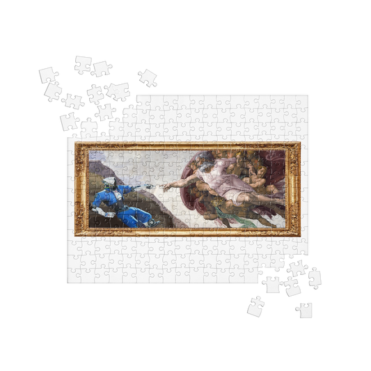 Puzzle (252 pieces) The Creation of Bot Adam (by Reko)