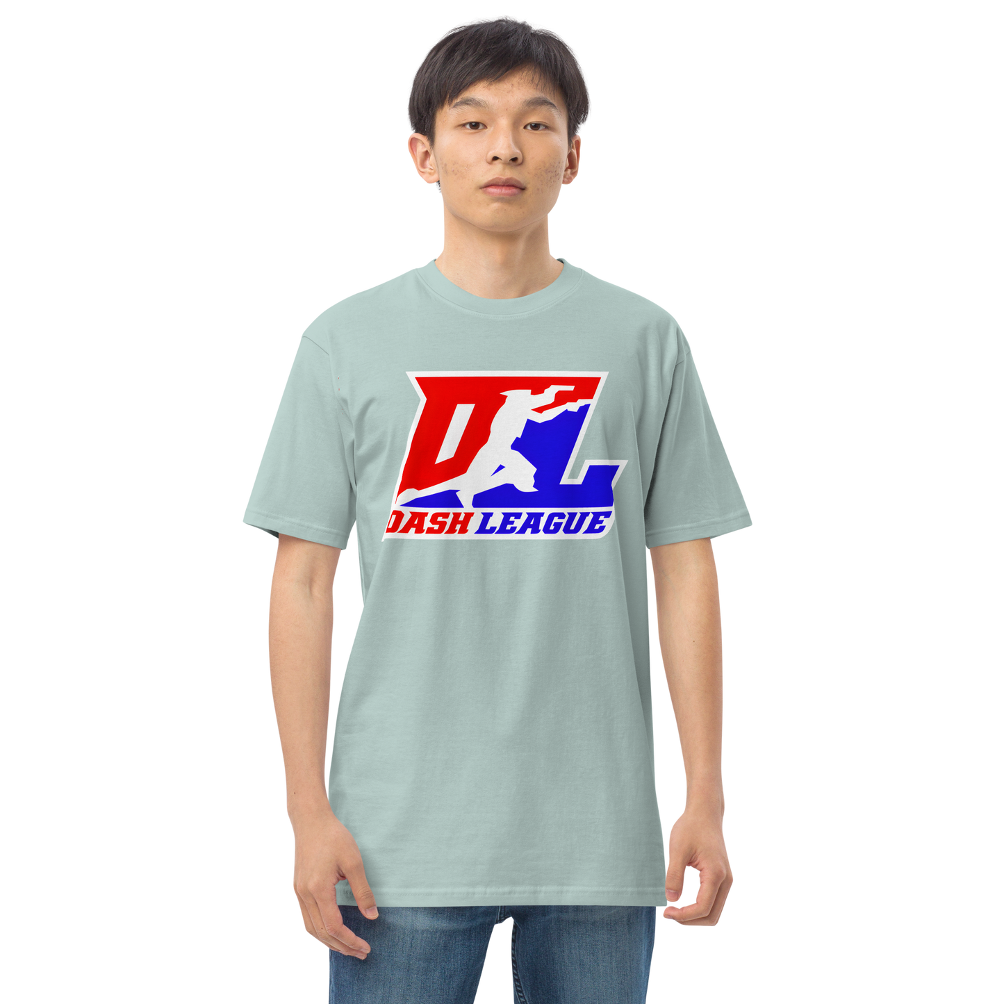 Shirt (Men) Color with White Outline DL Logo