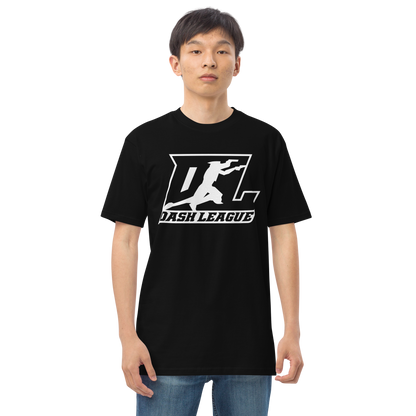 Shirt (Men) White Outline DL Logo