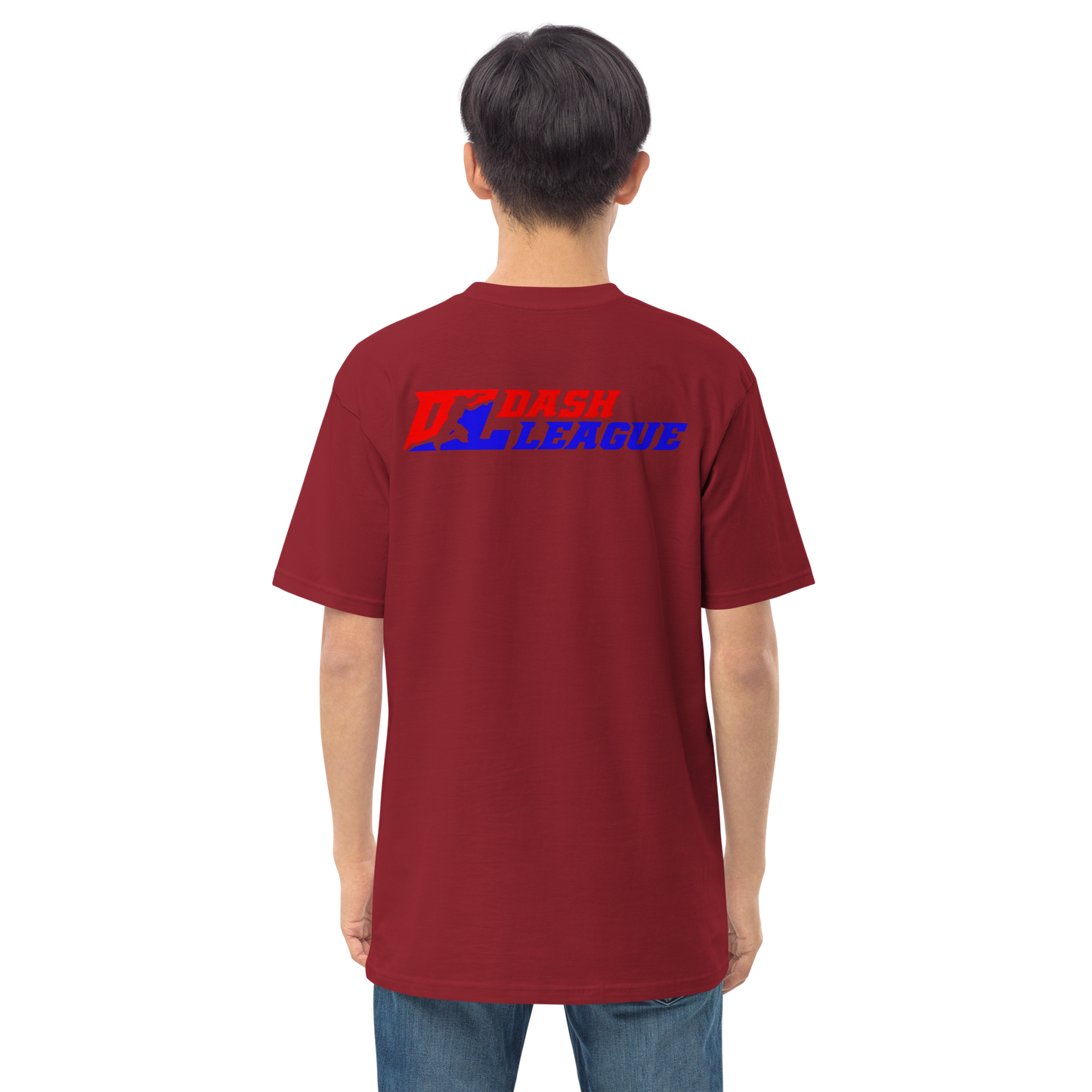 Shirt (Men) Color with White Outline DL Logo (Front+Back)