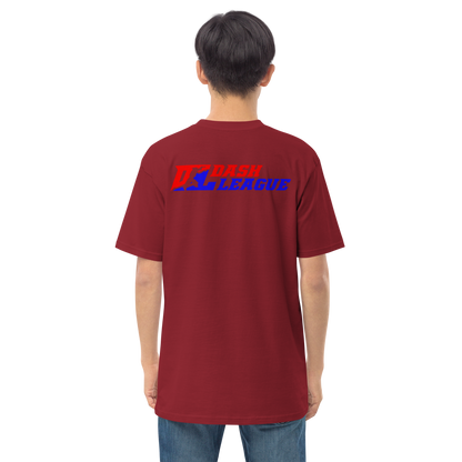 Shirt (Men) Color with White Outline DL Logo (Front+Back)