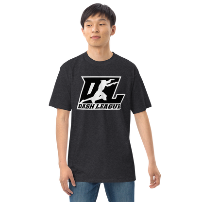 Shirt (Men) Black with White Outline DL Logo