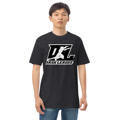 Shirt (Men) Black with White Outline DL Logo