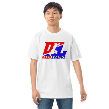 Shirt (Men) Color with White Outline DL Logo (Front+Back)