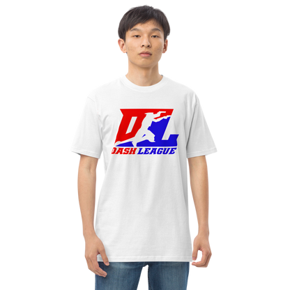 Shirt (Men) Color with White Outline DL Logo (Front+Back)