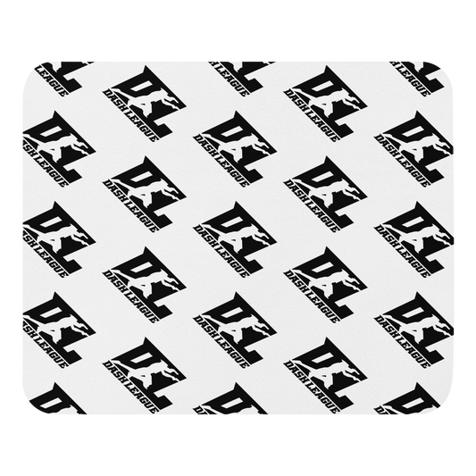 Mouse Pad Black DL Logo Pattern