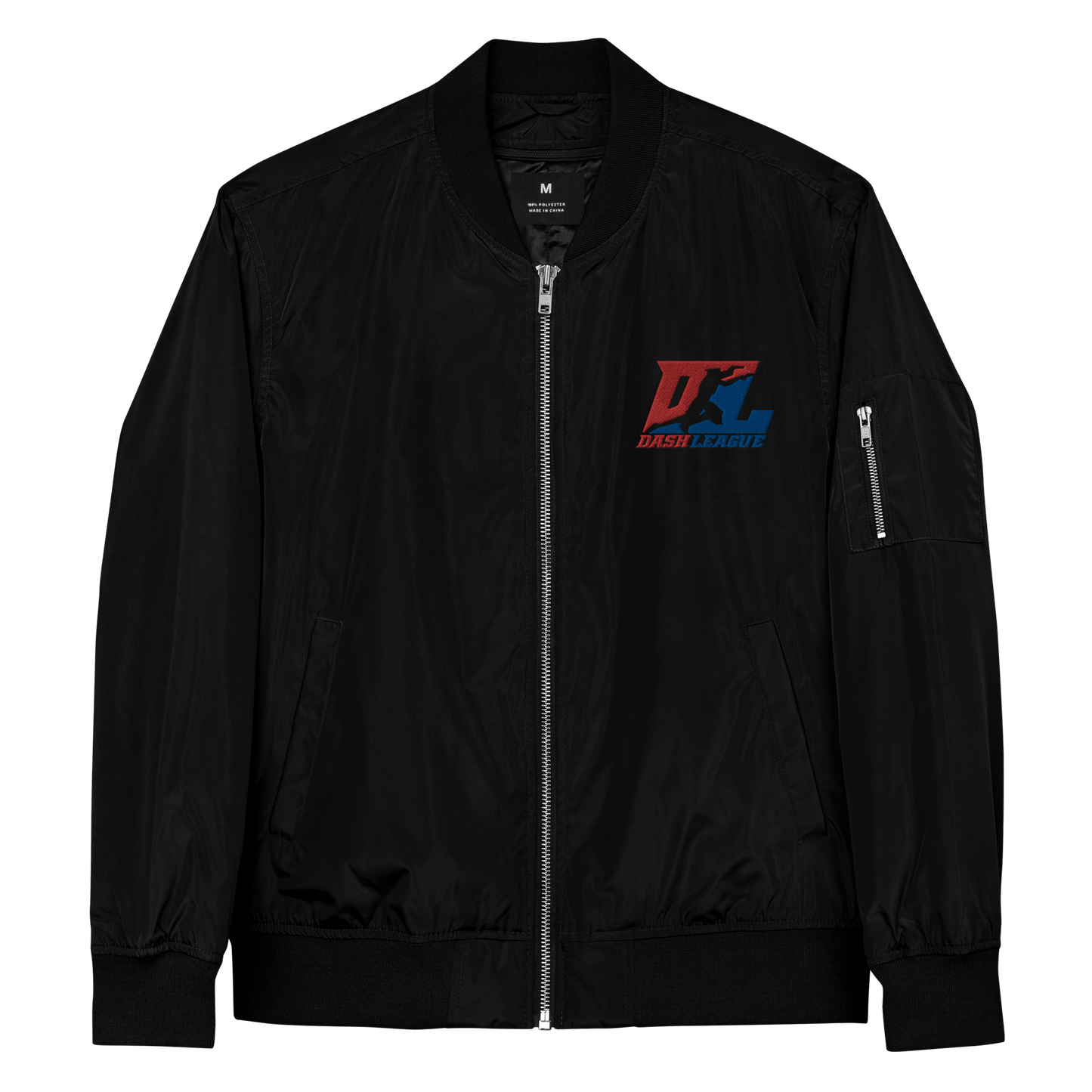 Blouson Bomber brodé avec logo DL en couleur