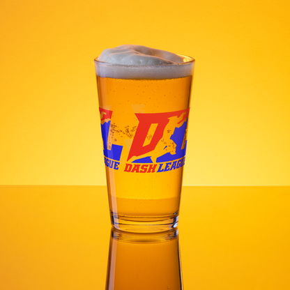 Pint Glass Color DL Logo Wrap