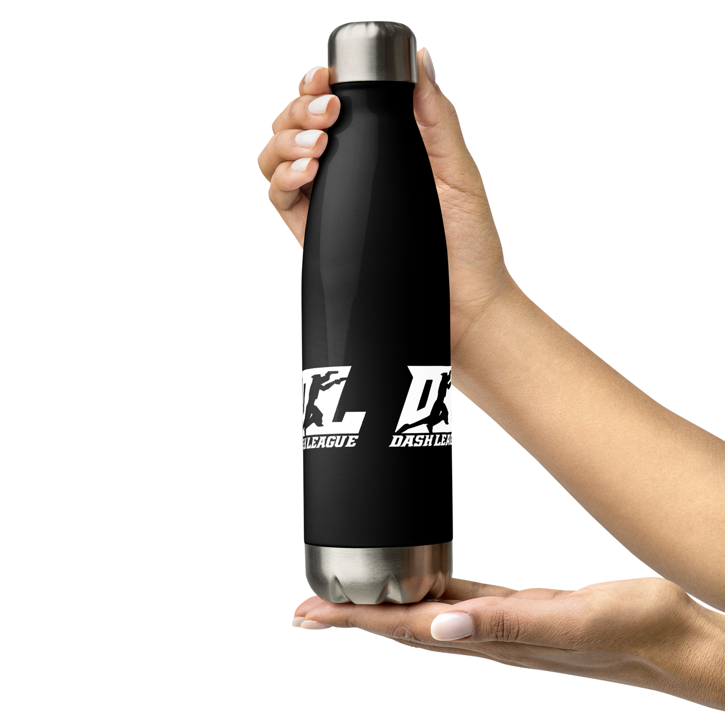 Bottle White DL Logo Wrap