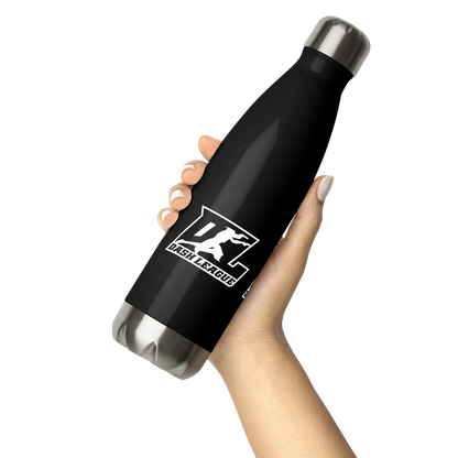 Bottle White Outline DL Logo Wrap