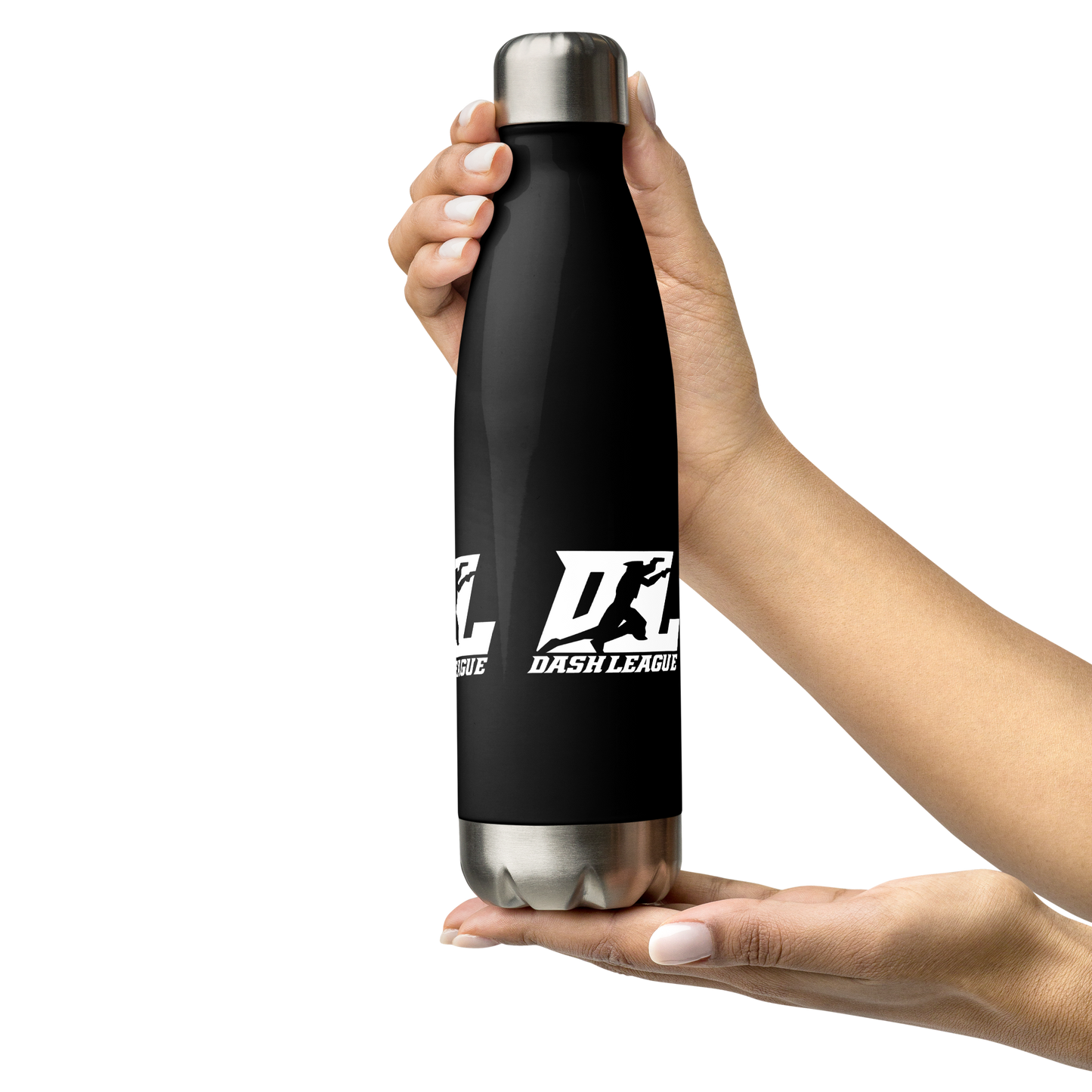 Bottle White DL Logo Wrap