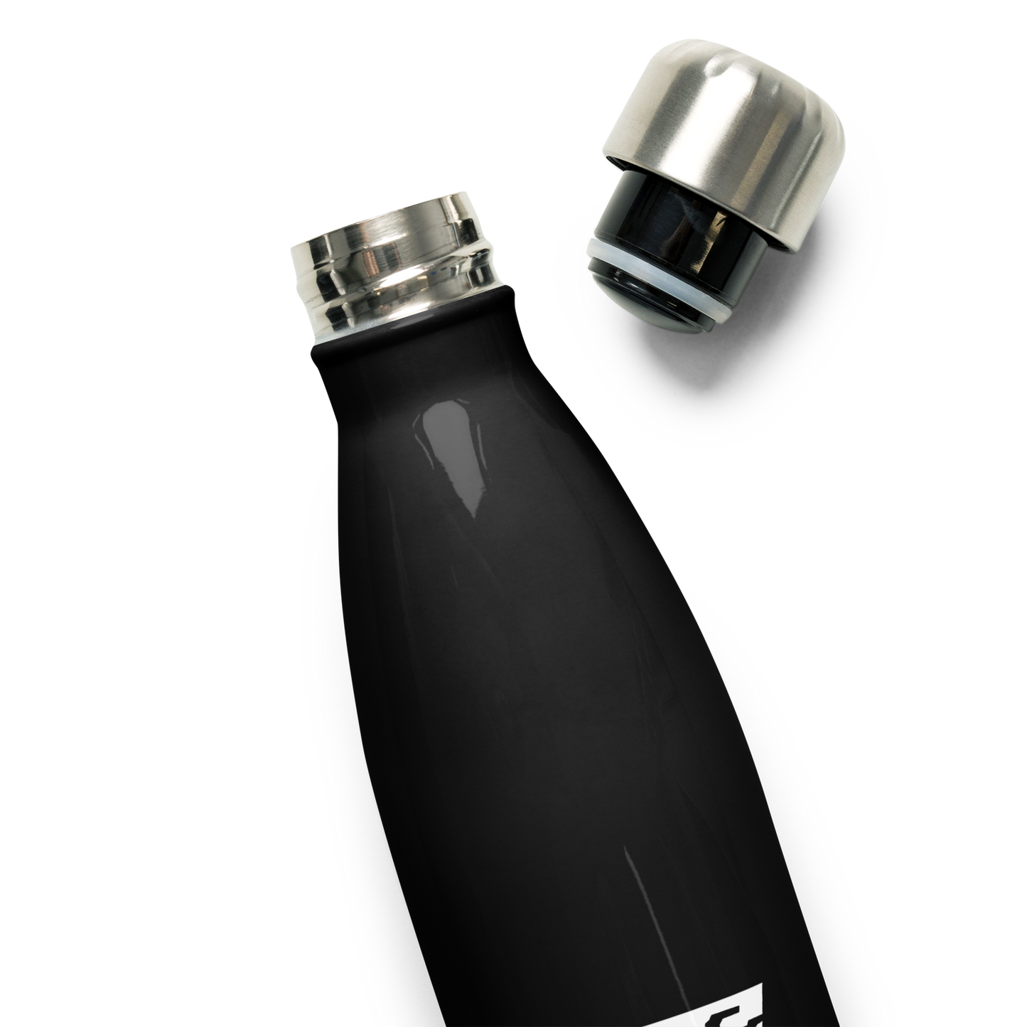 Bottle White DL Logo Wrap