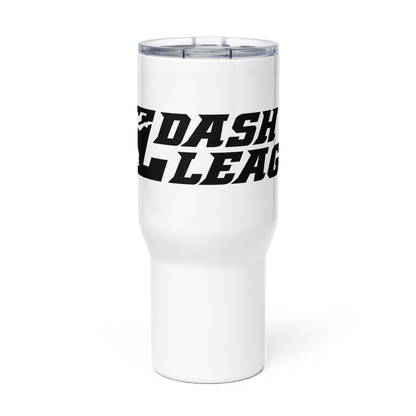 Travel Mug Black Wide DL Logo