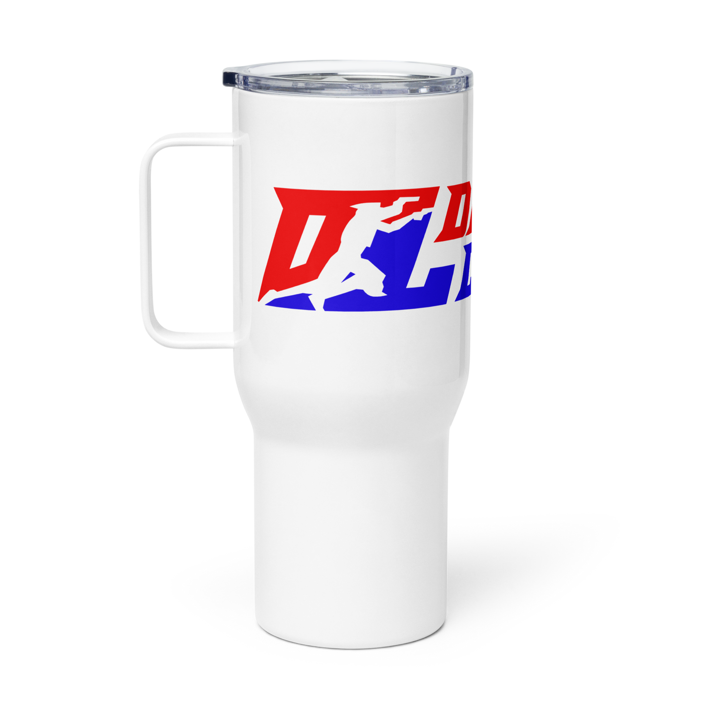 Travel Mug Color Wide DL Logo