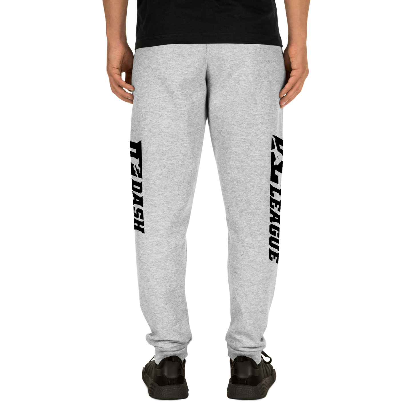 Joggers Black Wide DL Logo