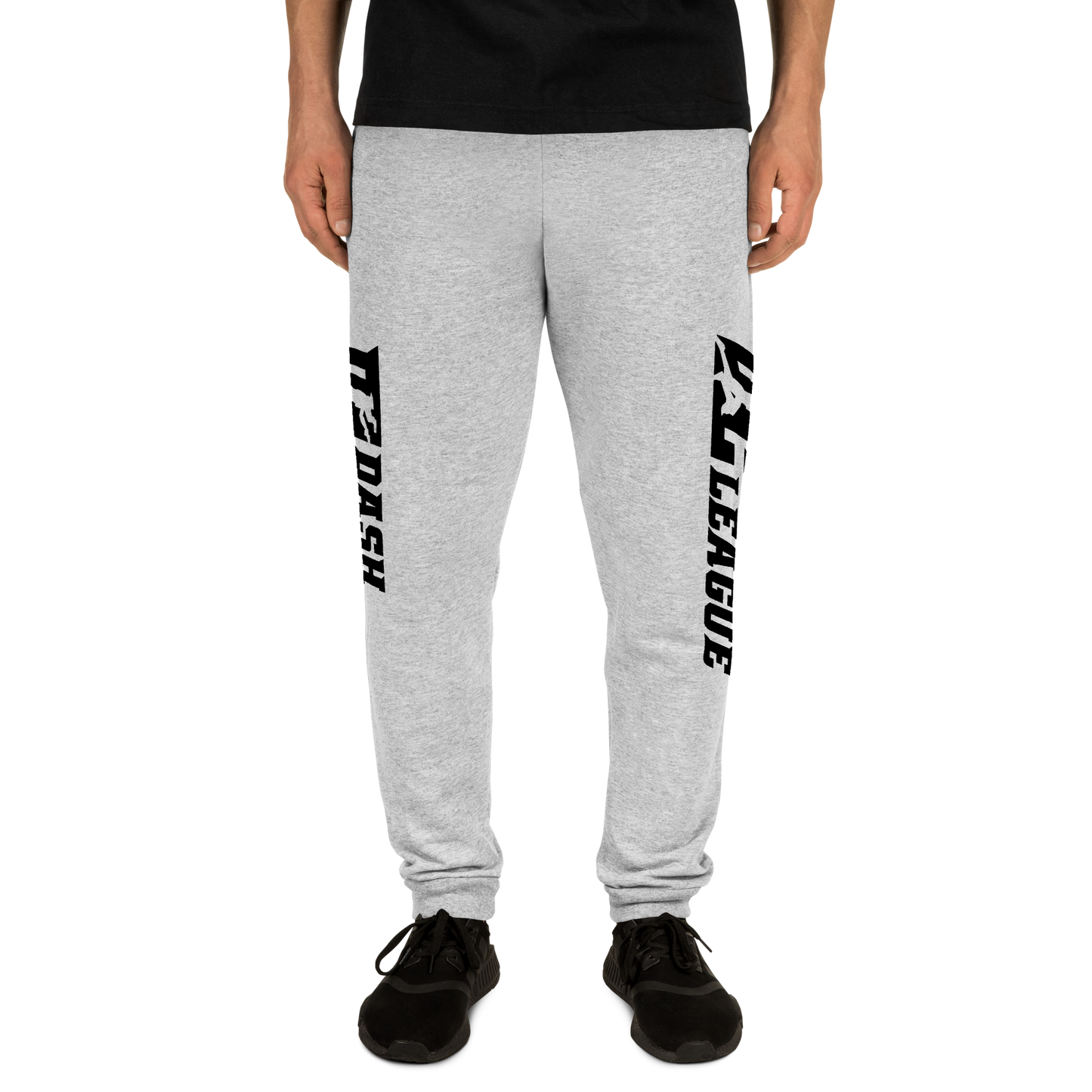 Joggers Black Wide DL Logo