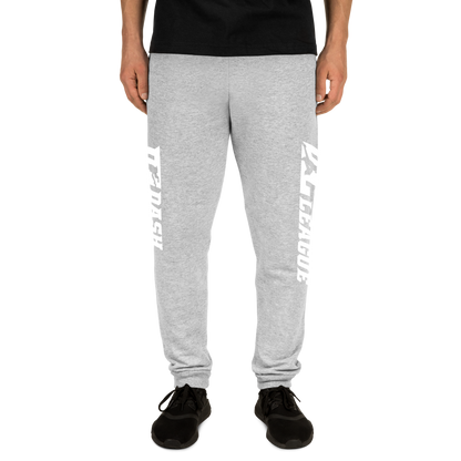 Pantalon de jogging blanc avec logo DL large