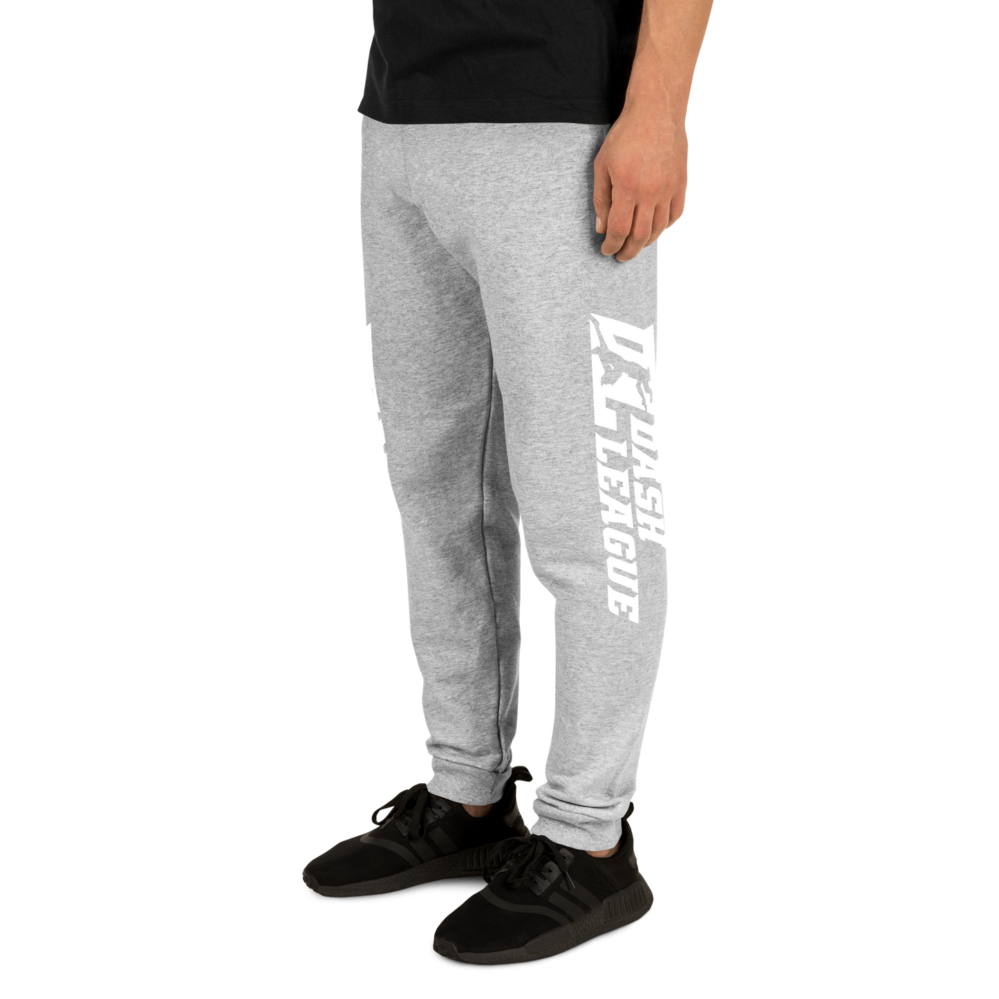 Pantalon de jogging blanc avec logo DL large