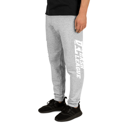 Pantalon de jogging blanc avec logo DL large