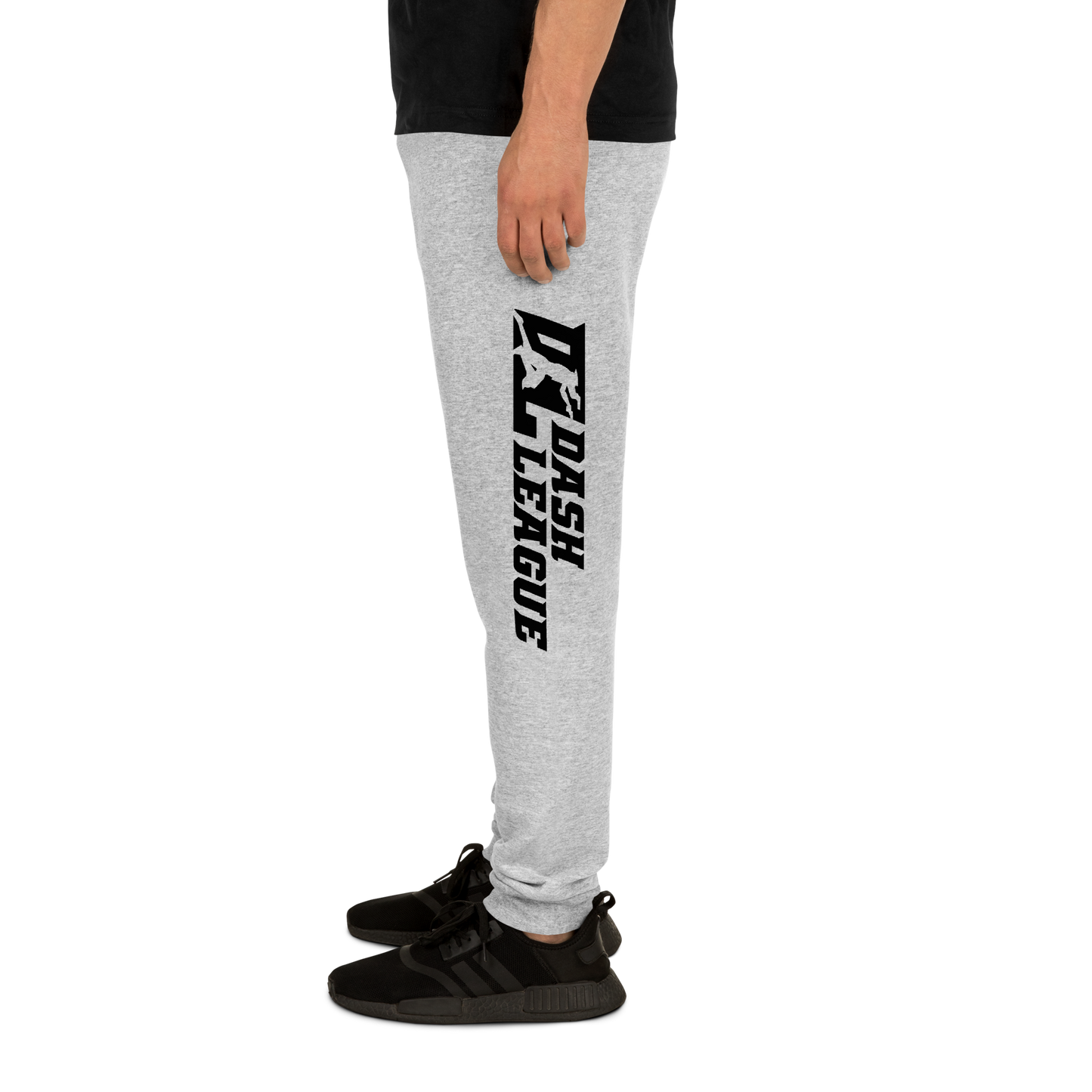 Joggers Black Wide DL Logo