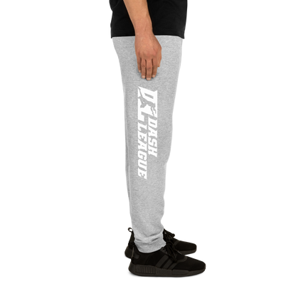 Pantalon de jogging blanc avec logo DL large