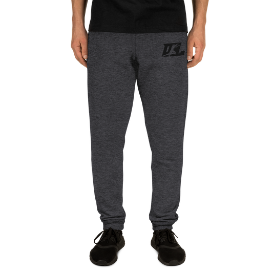 Joggers Embroidered Black DL Logo