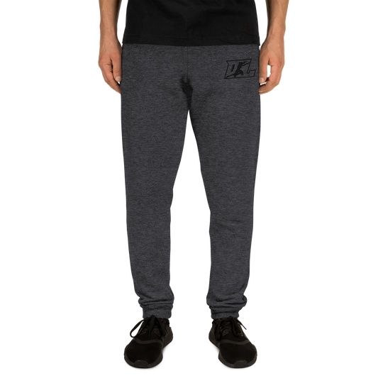 Joggers Embroidered Black Outline DL Logo