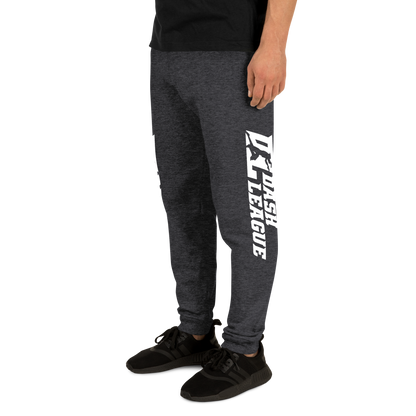 Pantalon de jogging blanc avec logo DL large