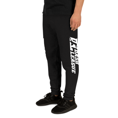 Pantalon de jogging blanc avec logo DL large