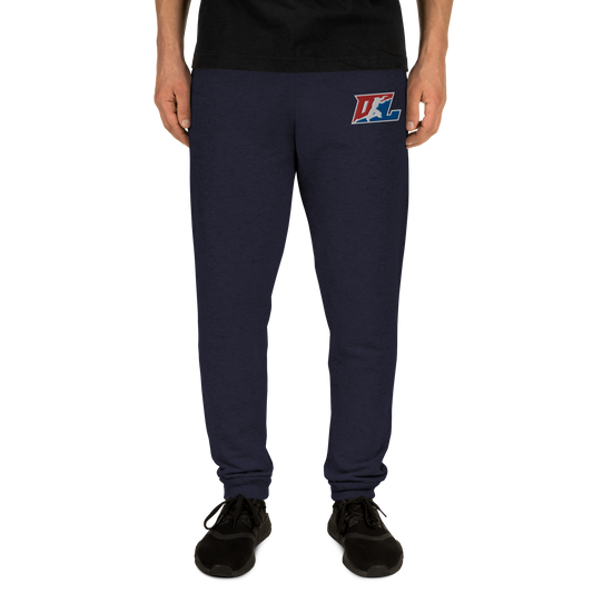 Joggers Embroidered Color with White Outline DL Logo