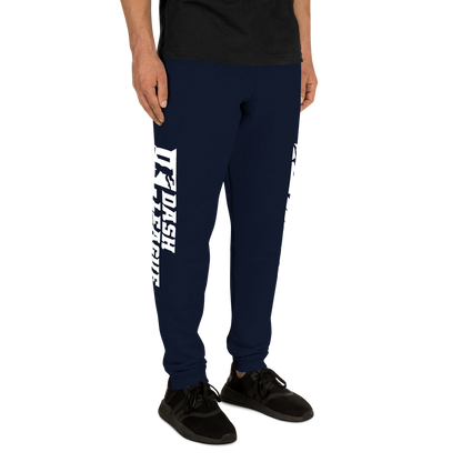 Pantalon de jogging blanc avec logo DL large