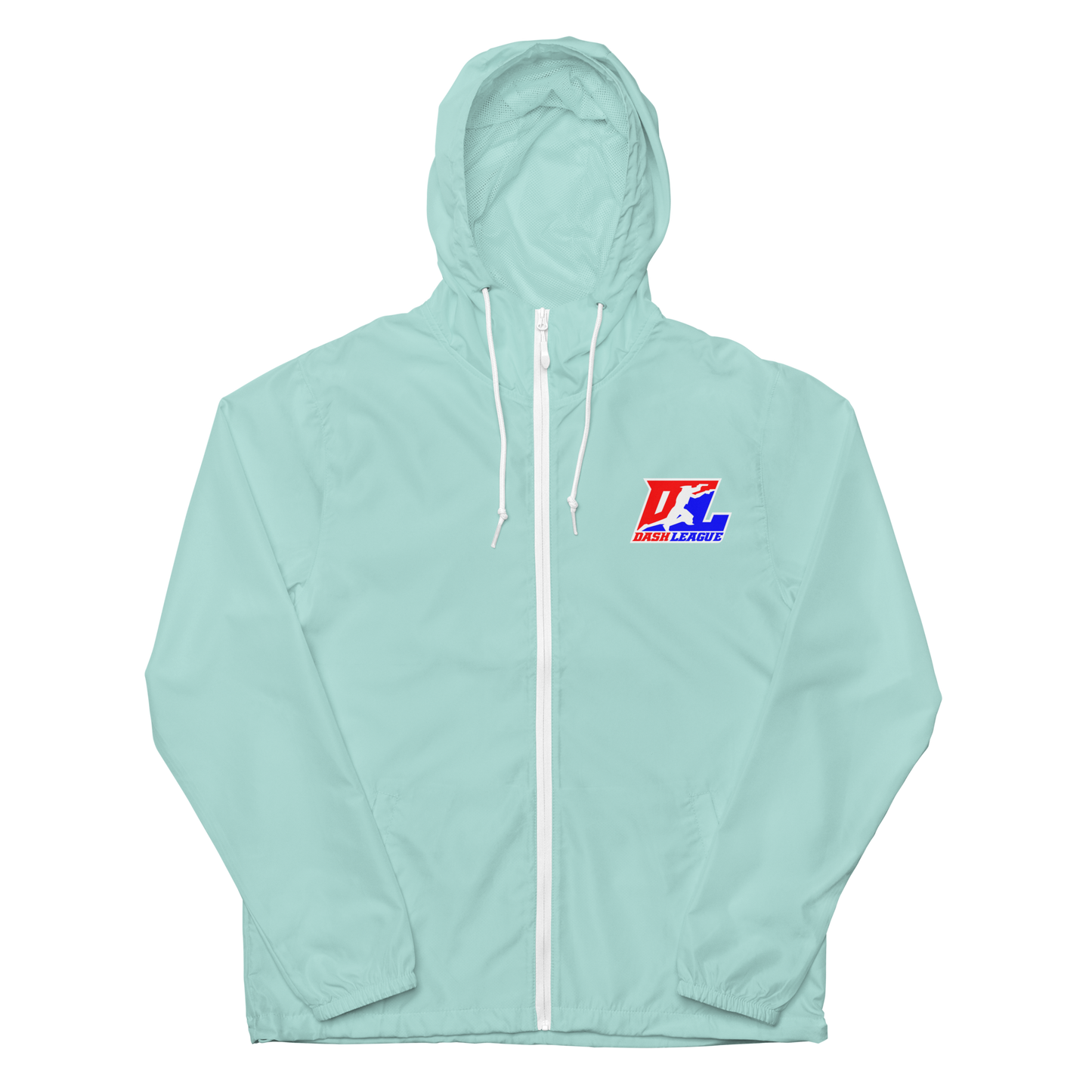 Windbreaker Color with White Outline DL Logo