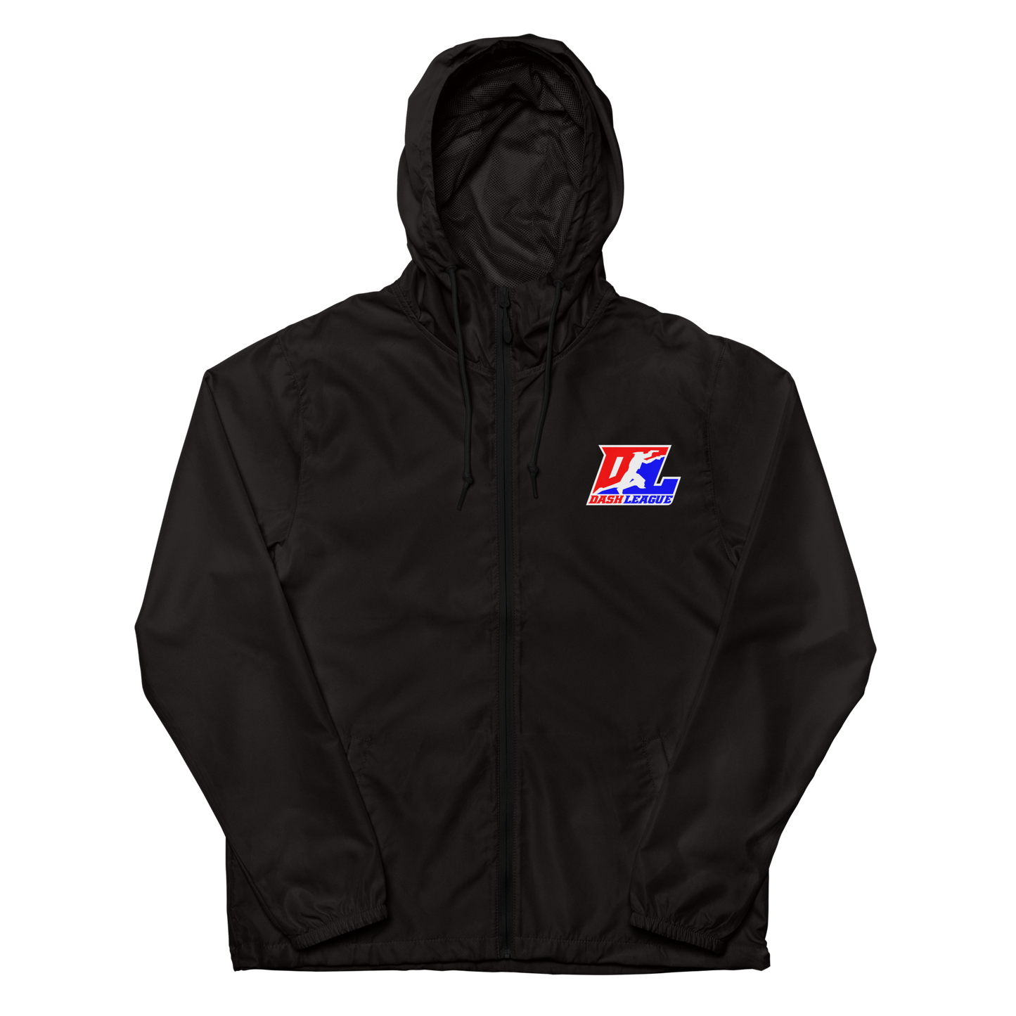 Windbreaker Color with White Outline DL Logo