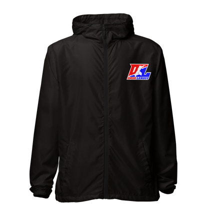 Windbreaker Color with White Outline DL Logo (Front+Back)